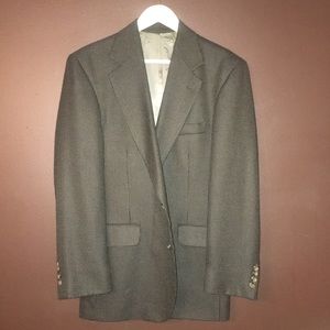 Amazing Loro Piana worsted camel hair blazer 42R